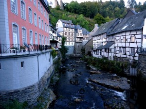 Malerische Altstadt von Monschau